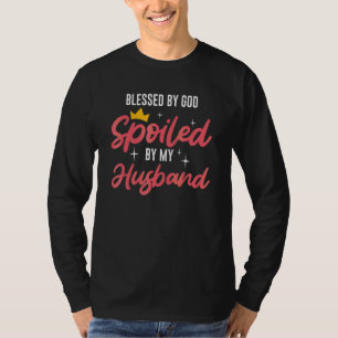 Christliche Ehefrau der Frau, gesegnet von Gott, v T-Shirt