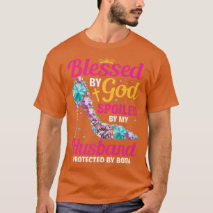Christliche Ehefrau Jesus gesegnet von Gott verwöh T-Shirt