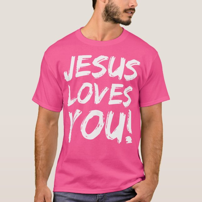 Christliche Evangelisation für die Menschen Jesus  T-Shirt (Vorderseite)