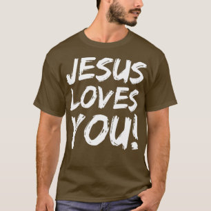 Christliche Evangelisation Geschenk für Männer Jes T-Shirt