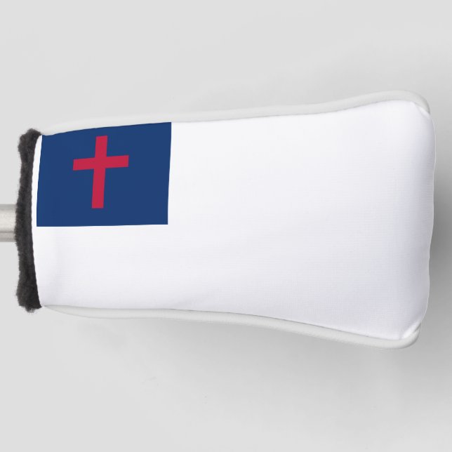 Christliche Fahne Golf Head Cover Headcover (Vorderseite)