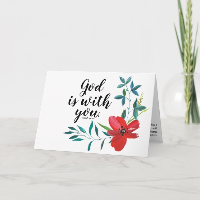 Christliche Faith Card Karte (Vorderseite)