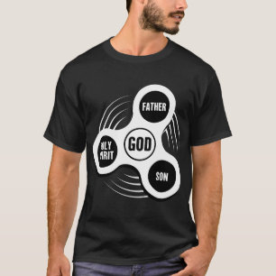 Christliche Fidget-Spinner T-Shirt