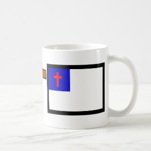 Christliche Flagge Kaffeetasse