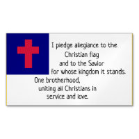 Christliche Flaggenverpflichtung