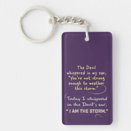 Christliche Frauen Keychains Glauben-Gott-Stärke Schlüsselanhänger