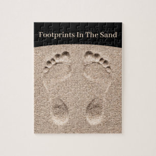 Christliche Fußabdrücke