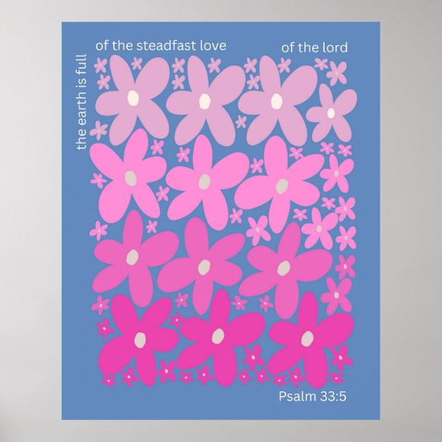 Christliche Galerie Al Porto Blume Poster (Vorne)