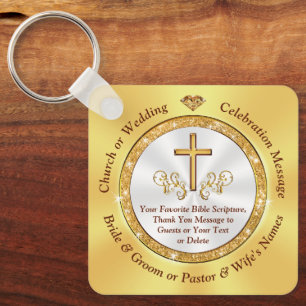 Christliche Gastgeschenke Hochzeiten, Christliche  Schlüsselanhänger