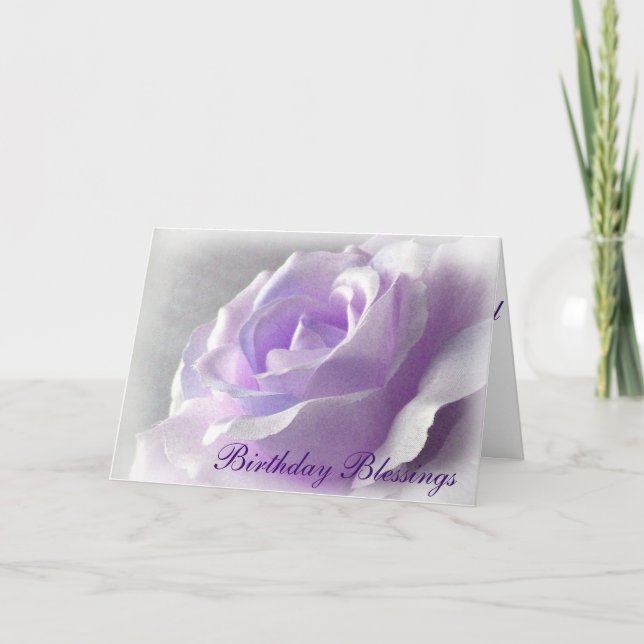 Christliche Geburtskarte Karte (Vorderseite)