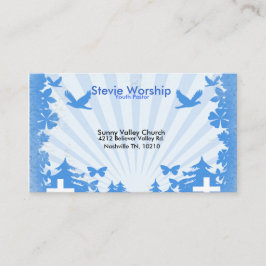 Christliche Geschäfts-Karte Visitenkarte