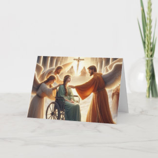 Christliche Get Well-Card Einladung