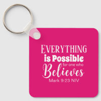 Christliche Glaubensbibel Verse glauben Hot Pink