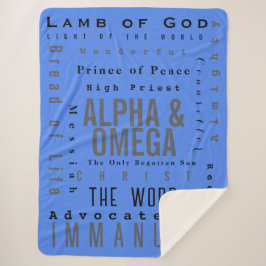 Christliche Gottheiten, modern einfach Sherpadecke