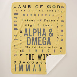 Christliche Gottheiten, modern einfach Sherpadecke