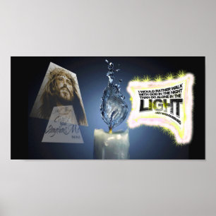 Christliche grafische Gestaltung Poster