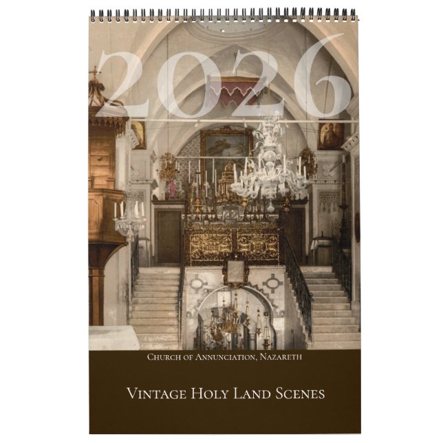 Christliche heilige Stätten Bibel-Kalender Kalender (Titelbild)