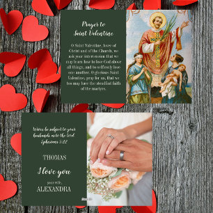 Christliche Husband Valentine's Day Liebe Card ihm Feiertagskarte