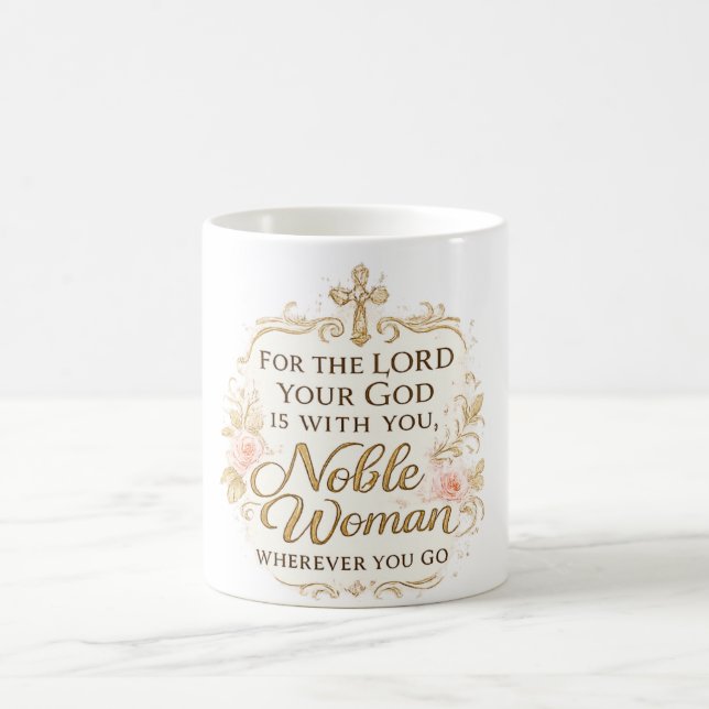 Christliche Inspiration  Kaffeetasse (Mittel)