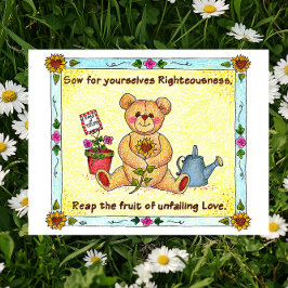 Christliche Inspiration-Postkarte anzeigen Postkarte