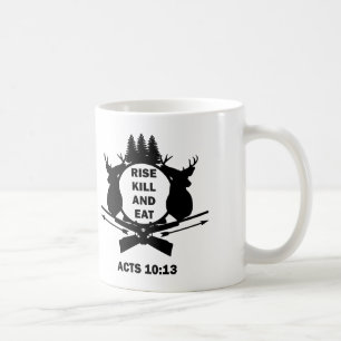Christliche Jäger-Jagd-Taten-10:13 Kaffeetasse