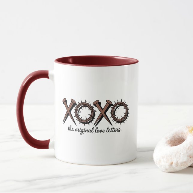 Christliche Kaffee-Tasse Tasse (Mit Donut)