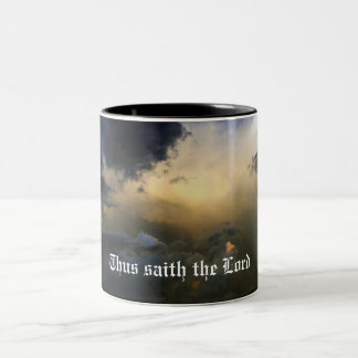 Christliche Kaffee-Tasse Zweifarbige Tasse