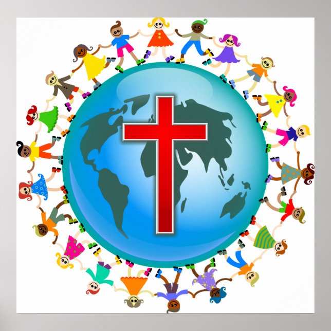 Christliche Kinder Poster (Vorne)