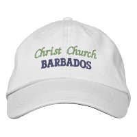 Christliche Kirche, Barbados bestickt Baseballkap