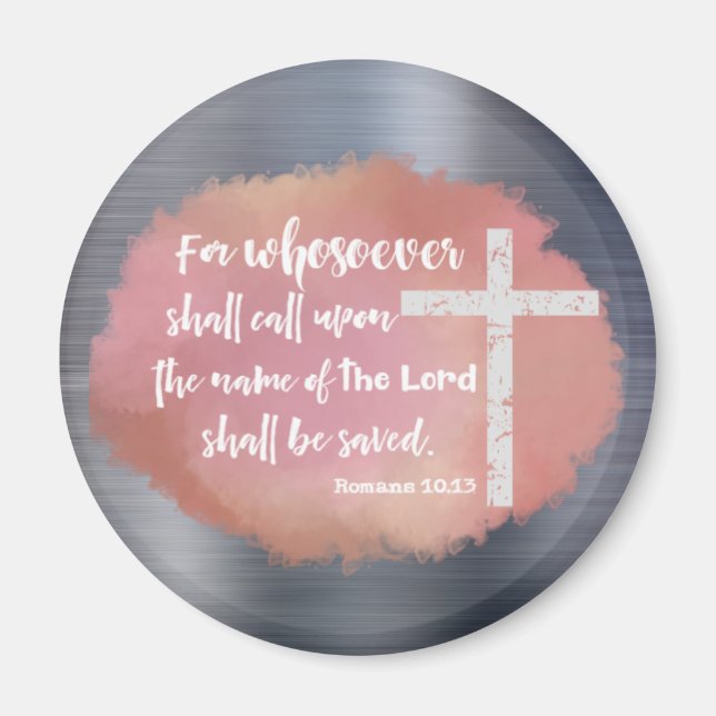 Christliche KJV Bible Verse Magnet (Vorne)