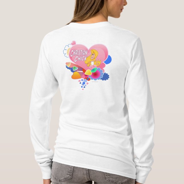 Christliche Küken T-Shirt (Rückseite)