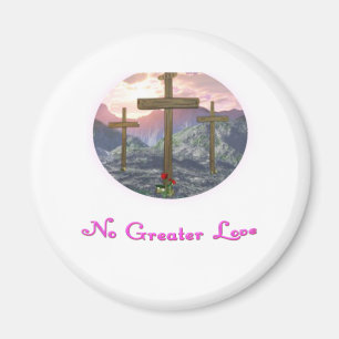 Christliche Kunst Golgota Magnet