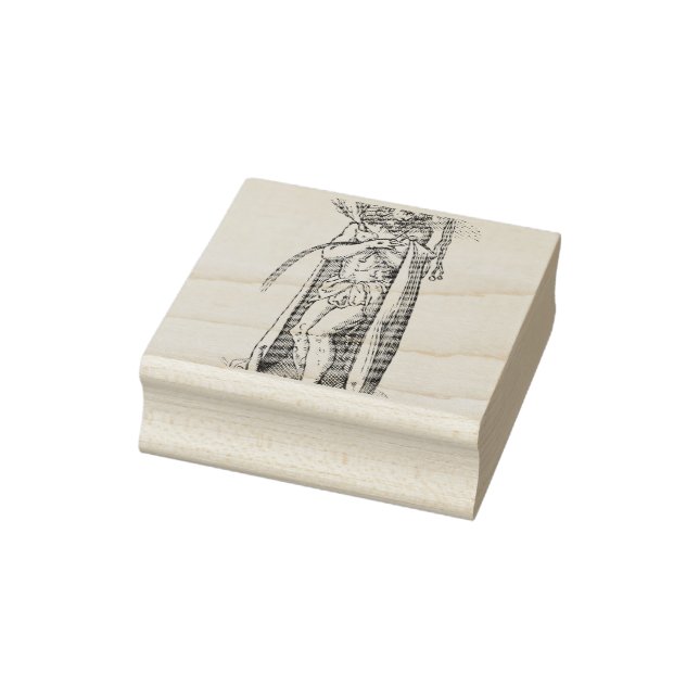 Christliche Kunstszene Gummistempel (Stempel)
