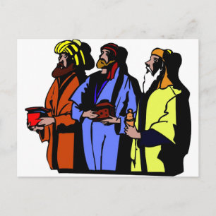 Christliche Kunstwerke von Wisemen Postkarte