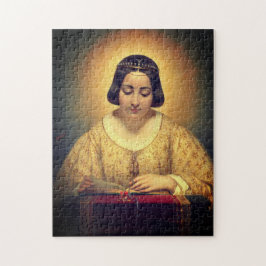Christliche Leserin bibeliger mittelalterlicher Ma