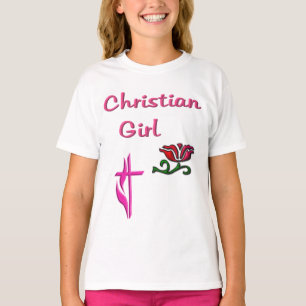 Christliche Mädchen-T-Shirts T-Shirt
