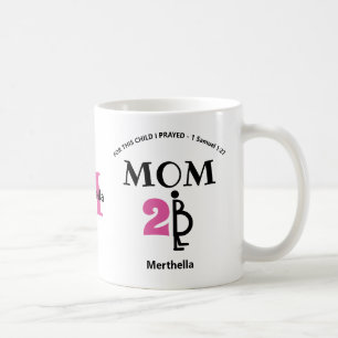Christliche MAMA ALS Monogramm Kaffeetasse