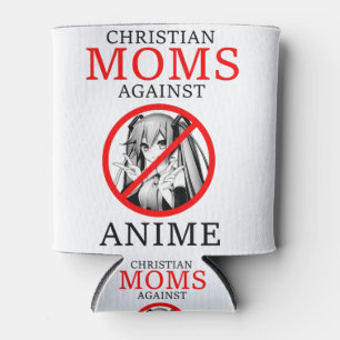 Christliche Mamas gegen Anime Funny Meme Dosenkühler