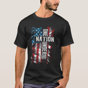christliche Männer Bibel Vers Glaube patriotische  T-Shirt