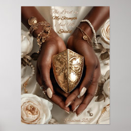 Christliche Mauer Art - Wohngestaltung Poster