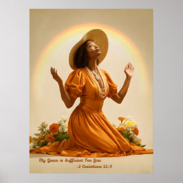 Christliche Mauer Art - Wohngestaltung Poster