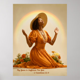 Christliche Mauer Art - Wohngestaltung Poster