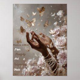 Christliche Mauer Art - Wohngestaltung Poster