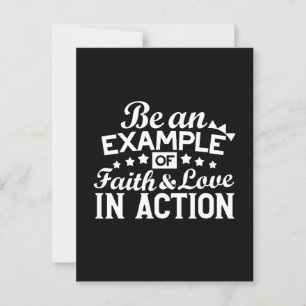 Christliche Motivation Design - Glaube, Liebe und  Postkarte