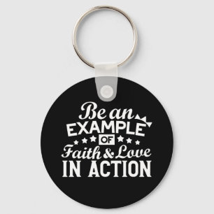 Christliche Motivation Design - Glaube, Liebe und  Schlüsselanhänger