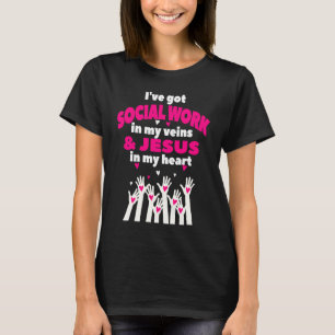 Christliche MSW-Abschluss 2023 für Sozialarbeiter T-Shirt