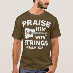Christliche Musikkirche Gitarre Bass Jesus Rock Gi T-Shirt