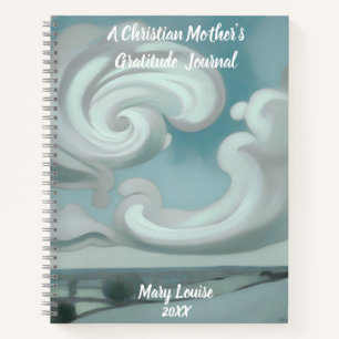 Christliche Mutter Dankbarkeit Spiralblock Notizbuch