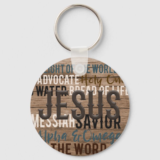Christliche Namen Jesu Schlüsselanhänger (Vorderseite)