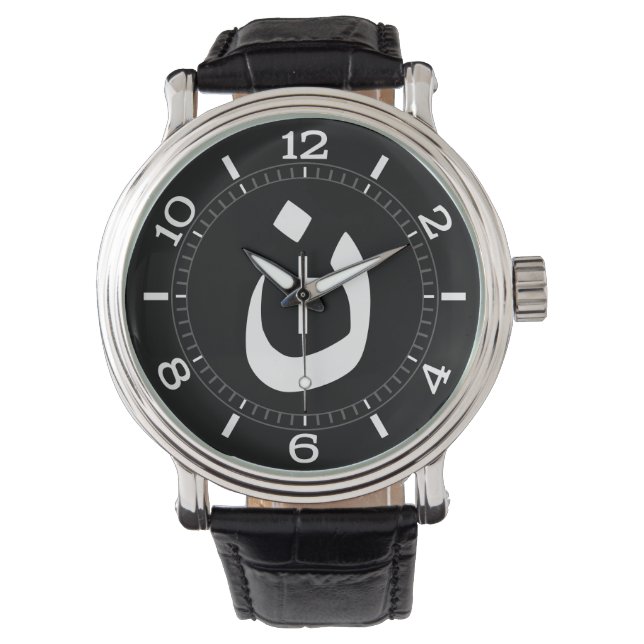 Christliche Nazikreuz Armbanduhr (Vorderseite)